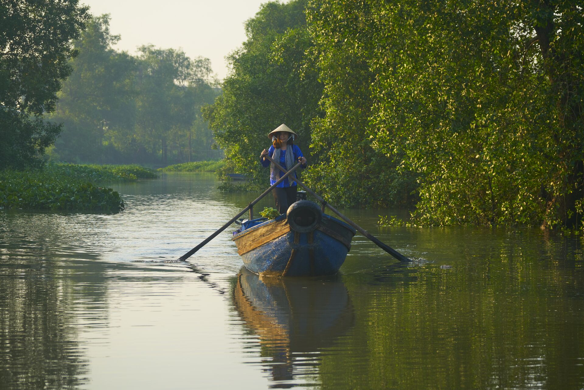 Reformer Pilates Retreat in the oasis of Mekong river